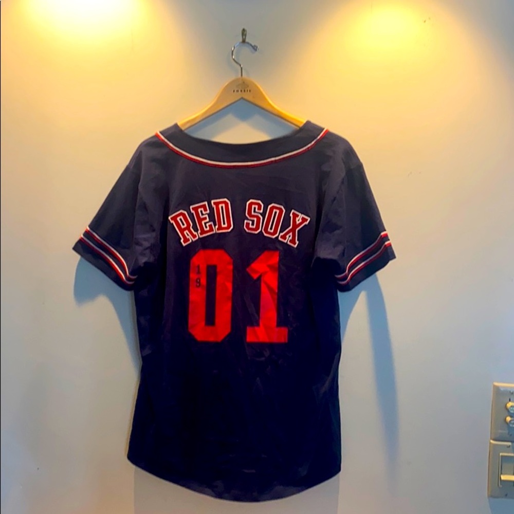 Pink by VS Exclusive MLB Boston Red Sox Jersey - Picture 2 of 4